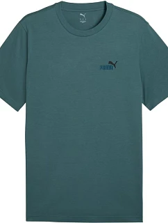 Pánské tričko Puma Ess 2 Color Small No. 1 Logo Tee, zelené, 684717 90