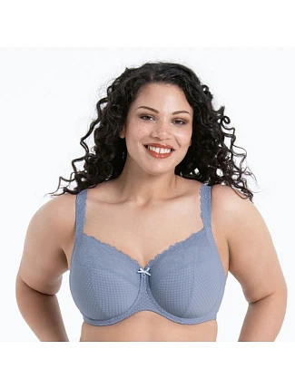Eloise podprsenka s kosticí Full Cup 5295 medium blue - RosaFaia