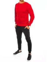 FashionStreet pánská červeno-černá tepláková souprava AX0633