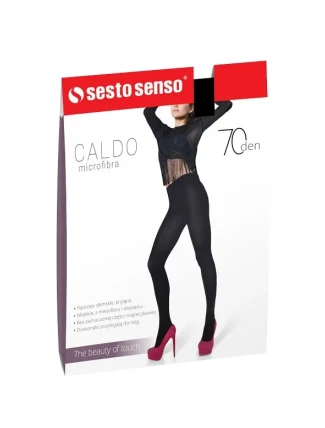 Sesto Senso Caldo punčocháče 70 den 5-XL Sesto Senso Caldo punčocháče 70 den 5-XL