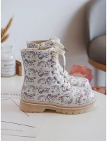 Dětské Boty S Zipem Oceněné Bežové Dolida Dětské Boty S Zipem Oceněné Bežové Dolida