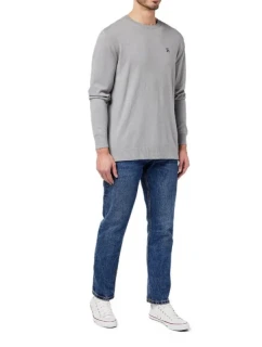 Pánský svetr UM0UM02629 tr šedý - Tommy Hilfiger