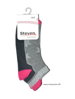 Dámské kotníkové ponožky Steven art.050