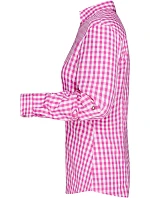 Daiber JN 637 Popelínová kostkovaná halenka tradiční styl 02.0637 purple/white Daiber JN 637 Popelínová kostkovaná halenka tradiční styl 02.0637 purple/white