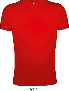 SOL'S Regent Fit Pánské tričko "Slim Fit" 25.0553 red