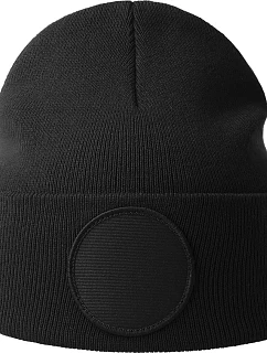 Atlantis Headwear Wind-S Circular Patch Pletená čepice patch 33.0319 black