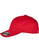 Flexfit 6277OC 6 panelová kšiltovka z bio bavlny 55.77OC red Flexfit 6277OC 6 panelová kšiltovka z bio bavlny 55.77OC red