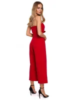 M571 Kombinéza bez ramínek - červená M571 Kombinéza bez ramínek - červená