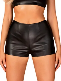 Sexy šortky Hermeza shorties black - Obsessive