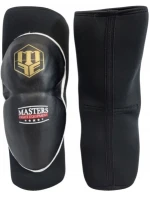SPORT Chrániče kolen neoprenové OK-N Černá s bilou a zlatou - MASTERS
