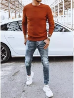 Pánský klasický červený svetr FashionStreet WX1936