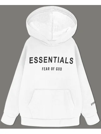 Hrubší bílá dámská klokaní mikina (22936)