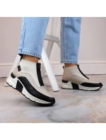 Rieker W RKR608 béžová kotníčková obuv Rieker W RKR608 béžová kotníčková obuv