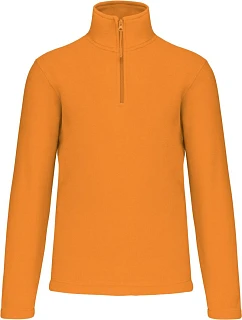 Kariban K 912 Mikrofleecová mikina s 1/4 zipem "Enzo" 20.K912 orange