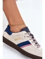 Dámské semišové nízké tenisky Big Star HI-POLY SYSTEM – šedé