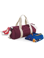 BagBase BG 140 Kulatá sportovní taška 52.0140 burgundy/off white