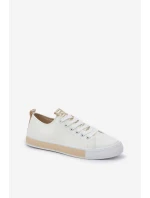 Dámské klasické zlaté tenisky Ville