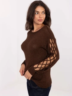 Jumper MI SW 1606.96 tmavě hnědý