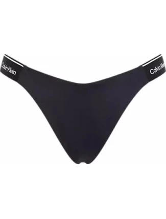 Dámské plavkové kalhotky DELTA BIKINI KW0KW02430 BEH černé - Calvin Klein Dámské plavkové kalhotky DELTA BIKINI KW0KW02430 BEH černé - Calvin Klein