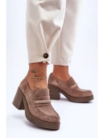 Polobotky na podpatku  model 183961 Step in style