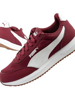 Sportovní obuv Puma pánské tenisky R78 Lightwind pohodlné módní vínové barvy