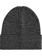 Beechfield B 325R Pletená čepice "Streetlite Reflective" 53.325R black