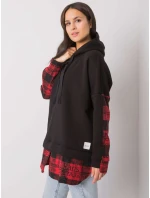 Mikina RV BL 7312.14 černá a červená