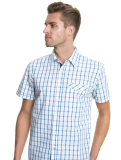 Košile s krátkým rukávem Big Star 141658 Blue-422