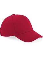Beechfield B 18 6 panelová kšiltovka "Ultimate" 53.0018 classic red