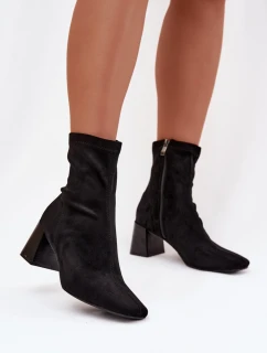 Boty na podpatku model 221123 Step in style