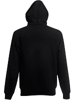 Fruit of the Loom Classic Hooded Sweat Jacket Mikina s kapucí 16.2062 black