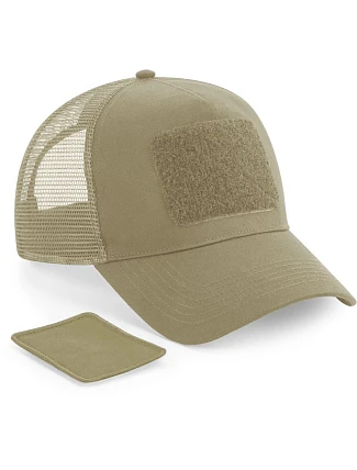 Beechfield B 641 5 panelová kšiltovka "Removable Patch Trucker" 53.0641 desert sand Beechfield B 641 5 panelová kšiltovka "Removable Patch Trucker" 53.0641 desert sand