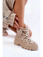 Dámské módní sněhule Béžove Kallen