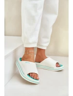 Dámské Pantofle Na Platformě Big Star NN274A038 Bílo-Mátové