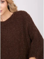 Jumper CH SW 72996.26 tmavě hnědý Jumper CH SW 72996.26 tmavě hnědý