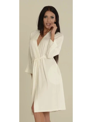 Dámský župan VISA 549 Ecru - DE LAFENSE Dámský župan VISA 549 Ecru - DE LAFENSE