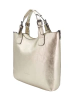 Módní zlatá dámská kabelka 2QAAG - Ines Delaure