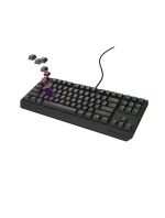 GENESIS Thor 230 TKL Herní klávesnice USB + RF Wireless + Bluetooth QWERTY černá