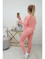 Sada s oversize halenkou morel Sada s oversize halenkou morel