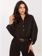 Košile IT KS 233607.63 tmavě hnědá