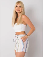 Šortky RO SN 2514.34P bílá a modrá