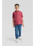 Fruit of the Loom Kids 65/35 Polo Dětské piqué polo 16.3417 sky blue Fruit of the Loom Kids 65/35 Polo Dětské piqué polo 16.3417 sky blue