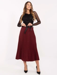 Sukně MI SD 121402.59 bordó