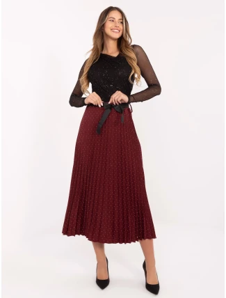 Sukně MI SD 121402.59 bordó