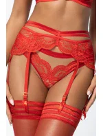 Podvazkový pás V-10722 červený - Axami