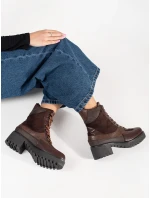 Luxusní dámské vínový  kotníčkové boty Obcas