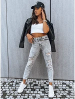 Dámské džíny boyfriend LORENT light grey FashionStreet UY1375