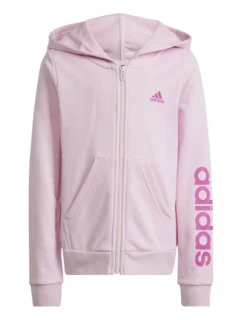 Adidas Essentials Linear Full-Zip Hoodie Jr S2666