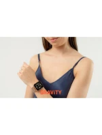 Chytré hodinky Gravity Pink Gold Navy Blue 2 Stripes GT17-2 Chytré hodinky Gravity Pink Gold Navy Blue 2 Stripes GT17-2