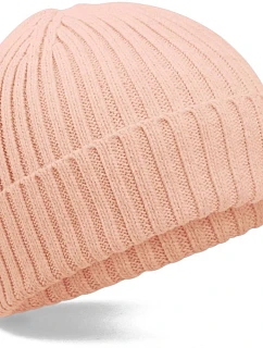Beechfield B 341B Dětská pletená čepice z bio bavlny 53.341B peach